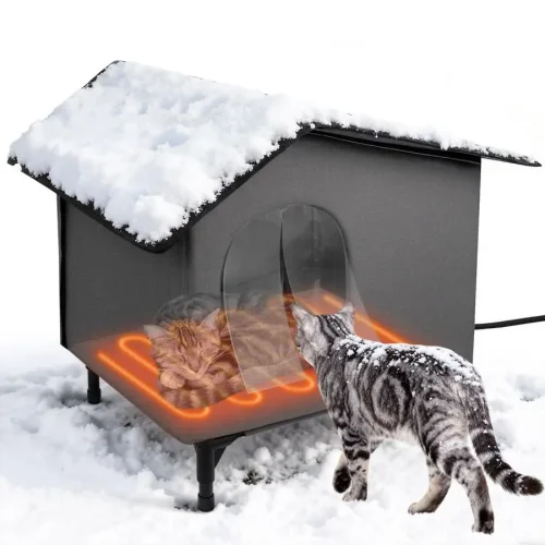 Heated Cat House Outdoor