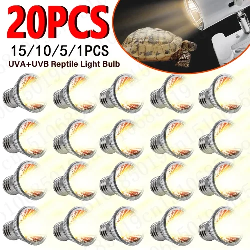 5/10/15/20PC 25W Reptile Heating Light Bulb