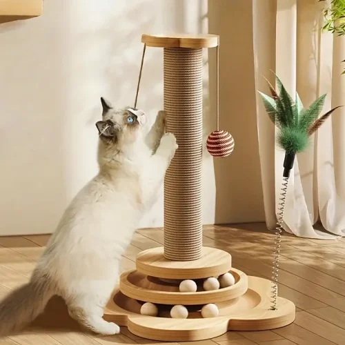 1pcs high-quality cat scratch board rotating platform